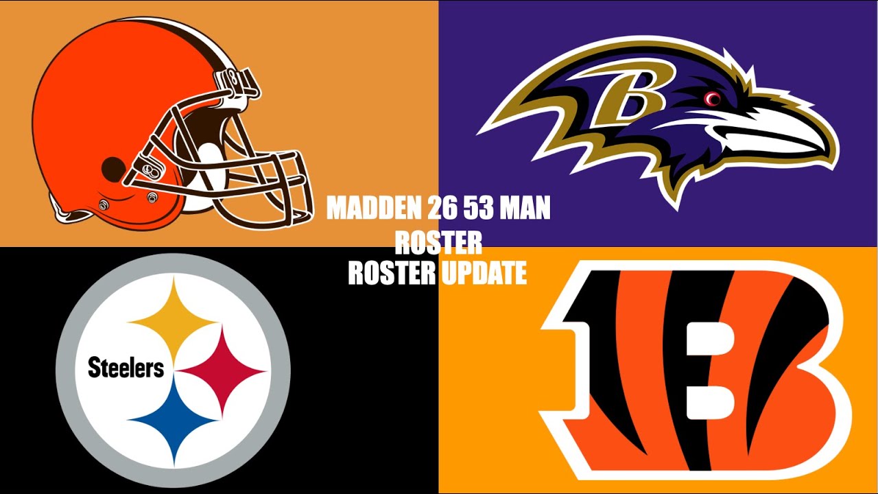 Madden 26 53 Man Roster Update AFC NORTH EDITION