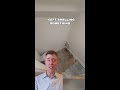 Hidden Roof Leak Causes Mold in Bathroom | Full Restoration in Decatur GA #shorts