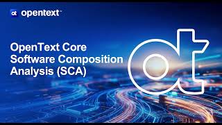 OpenText Core Software Composition Analysis (SCA) Demo