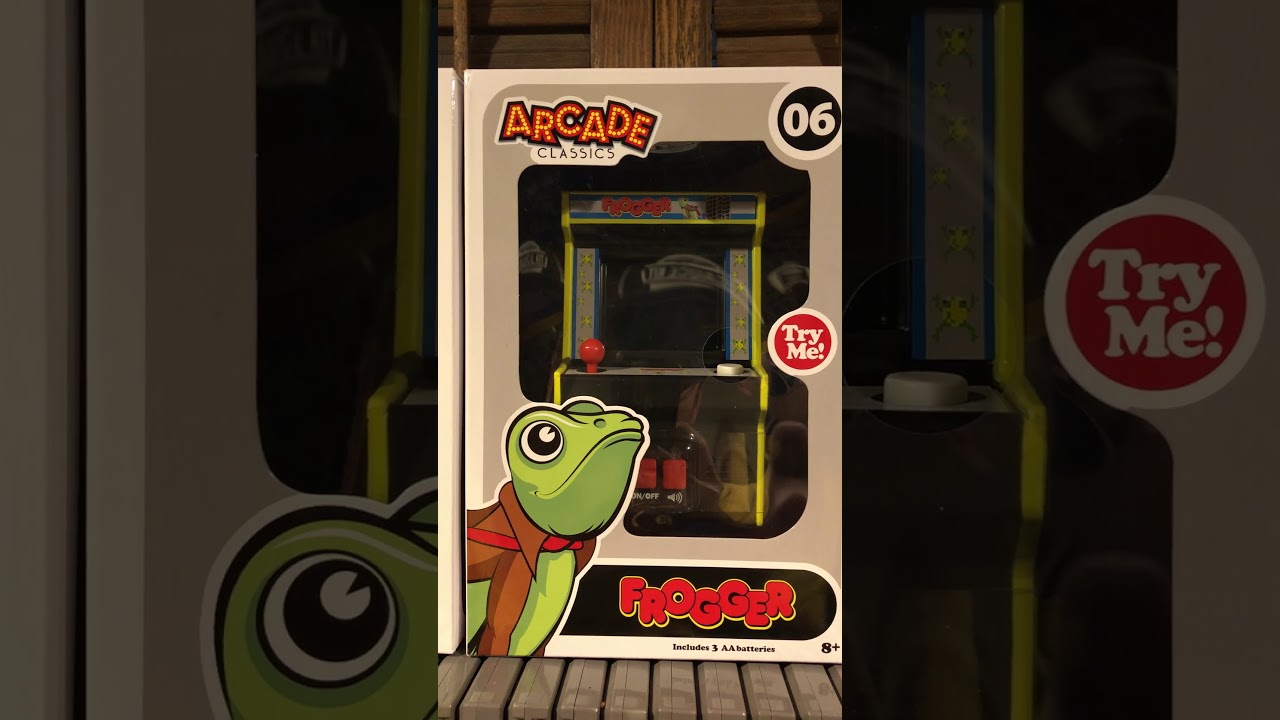 Arcade Classic Wal-Mart Demo of all exclusive mini arcade machine