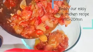 easy chillichicken Recipe||Chilli Chicken recipe||easy chicken recipe|Chilli Chicken in bengali