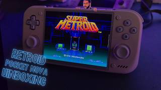Retroid Pocket Nova Crystal and 16-Bit Unboxing and thoughts