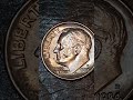 error 1984 mint mark D dime full Bands