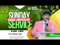 KBC Live | 33rd Anniversary Service | Rev.Dr.T.G.Sunil Kumar | 12.10.2025 | 10:30 AM |