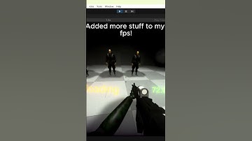 Added more stuff to my fps #gamedev