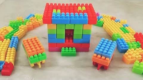 Satisfying DIY / House, Car ASMR/Building Blocks/ relaxation #asmr#asmrsounds#buildingblocks