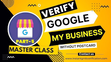 How to verify google my business without postcard 2022