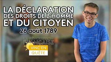 Quels sont les grands principes affirmés dans la Déclaration des droits de l'homme et du citoyen ?