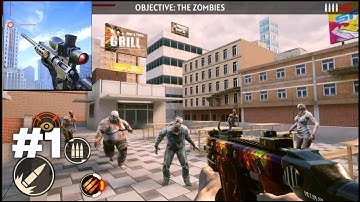 Sniper Zombie 2: Crime City gameplay walkthrough Part 1 (ios,android) #iosgameplay #androidgameplay