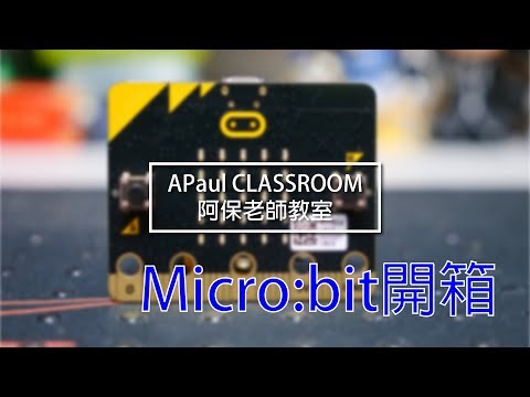 【阿保老師的電腦教室】Micro:bit開箱介紹