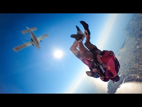 Mon PREMIER saut en PARACHUTE 🤯