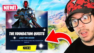 THE FOUNDATION!! 341 CROWN WINS! Winning in Solos! (Fortnite Chapter 3)