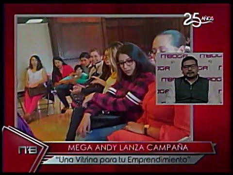 Mega Andy lanza campaña: Una Vitrina para tu Emprendimiento