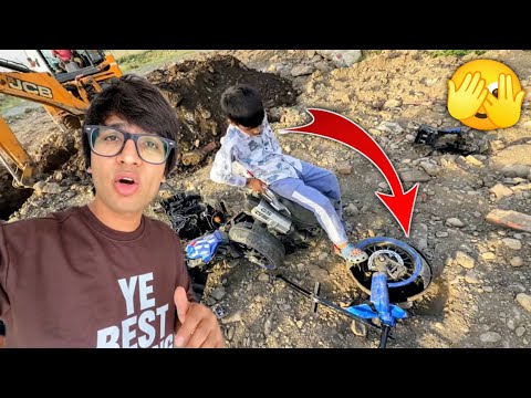 kunali ki bike tut gai 😔