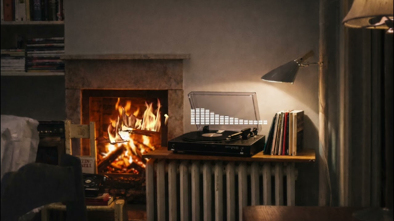 Relaxing Firelight Jazz for Deep Comfort and Calm