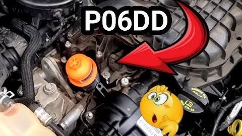 They tried to fix the Check Engine Light Code P06DD with this Cooler.  WRONG
