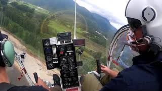 Bell 47 Auto rotation practice