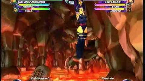 MvC2 Online (360): Nightmaresc3 (Scrub) vs Brett (MSP) 4 .:4.20.10:.