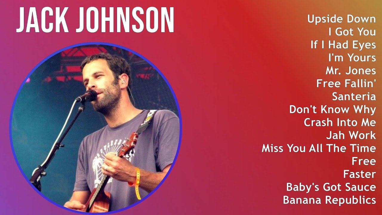 J a c k J o h n s o n MIX Top 10 Best Songs Greatest Hits Full