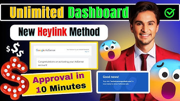 Unlimited Adsense Active Dashboard With Heylink.me  New Adsense Active Dashboard Trick IN 2024