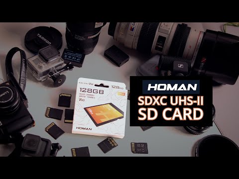 🎥 HOMAN SDXC UHS-II SD CARD — Video review, click xem trên YouTube