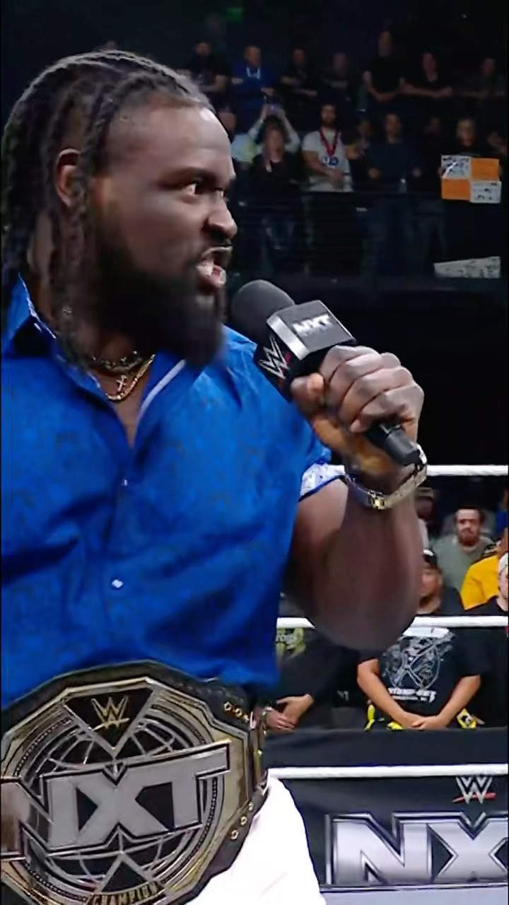 Oba Femi will put his #WWENXT Championship on the line against Moose at #WWERoadblock! ?