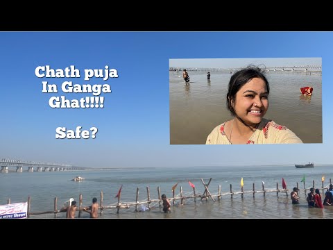 Chath Puja 2023 at Ganga Ghat Patna | Bihar|❤️🙏🏻| Ritika Raj Singh |