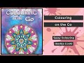 Colouring on the go  sassy colouring saskja cook  coloring book flip