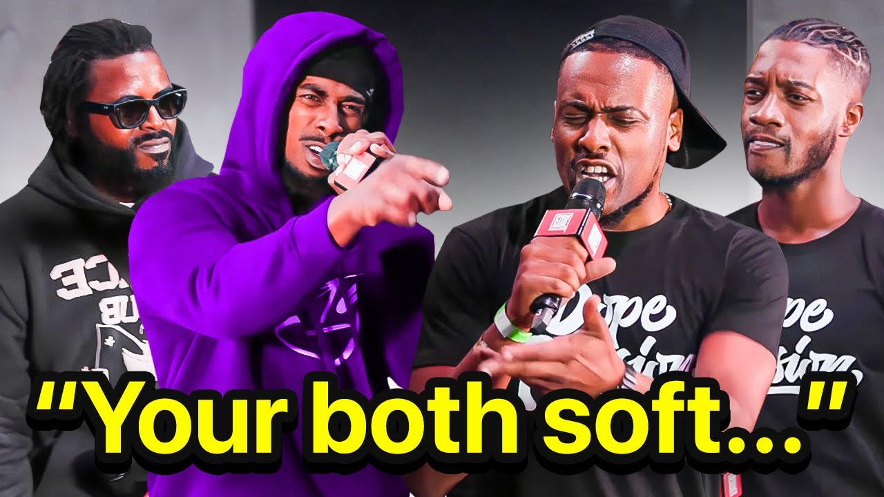 SMIL3Z и iiiBEREALZ против F-DON и DAN DANNAH Рэп-битва была NUTS.. (PenGame)