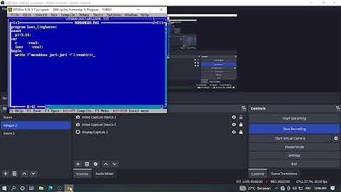 program Pascal,Luas Lingkaran
