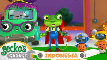 Garasi Ini Berhantu | Kartun Anak-Anak | Garasi Gecko Special HUT RI