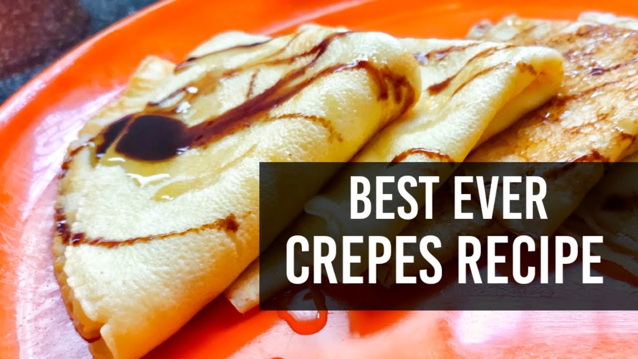 How to make Crepes l Easy Testy Delicious and soft Crepes l Ruchi's