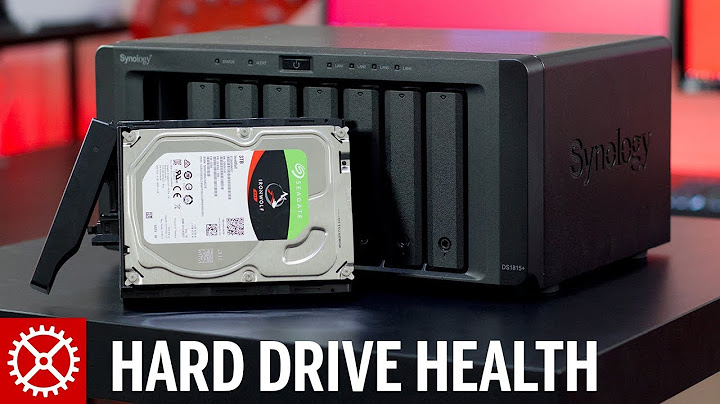 Hard Drive Health Management with Synology DiskStation NAS feat DS1815+