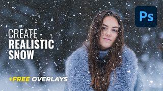 How to Create Realistic Snow Effect in Photoshop | Create Realistic Snow Overlay in Photoshop (Easy) screenshot 1