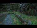 [Rain Sounds] 설악산 신흥사 뒤뜰, 한옥 처마에서 떨어지는 낙숫물 빗소리 ASMR