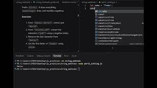 Information JavaScript slice() Explained for Beginners | String Methods Part 3.2 Update