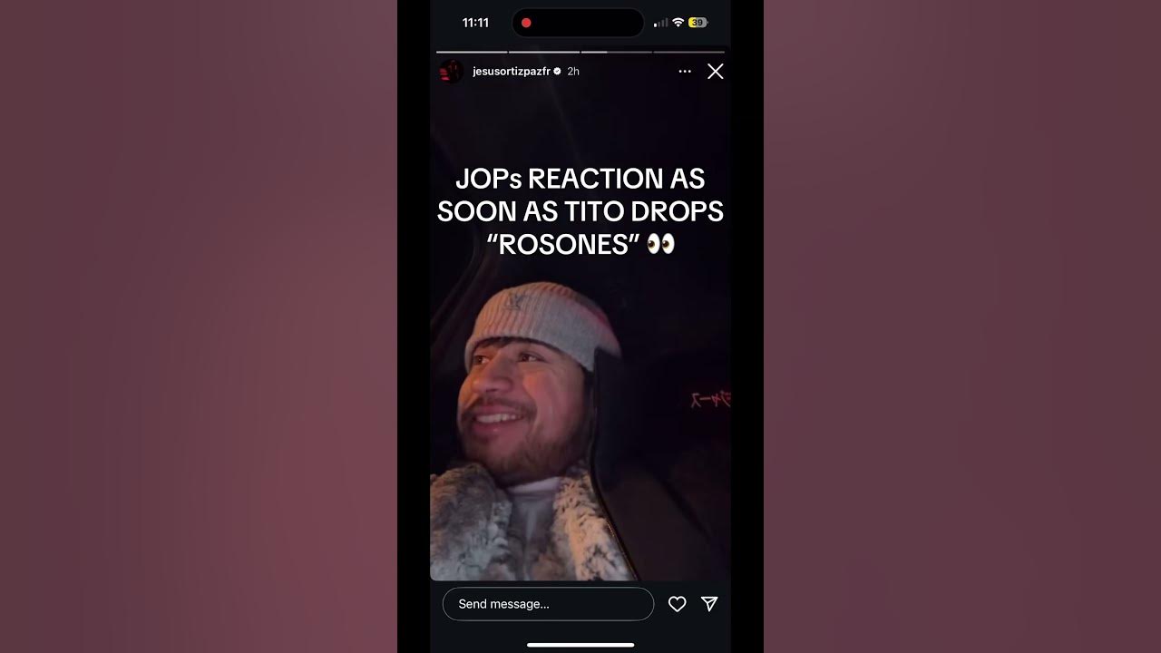 JOP x Tito Double P 👀 #rosones #jop #titodoublep