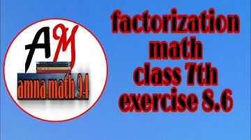 class 7th maths exercise 8.6||chapter 8 exercise 8.6||Punjab text board||exe,8.6class7||Amna math 94