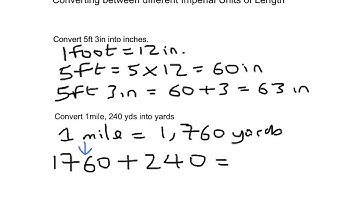 Year 7: Converting between imperial units 2