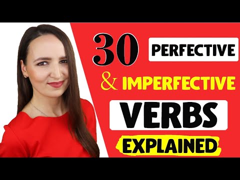 154. Russian Perfective & Imperfective verbs | Verb Aspects in Russian Language | Russian Grammar