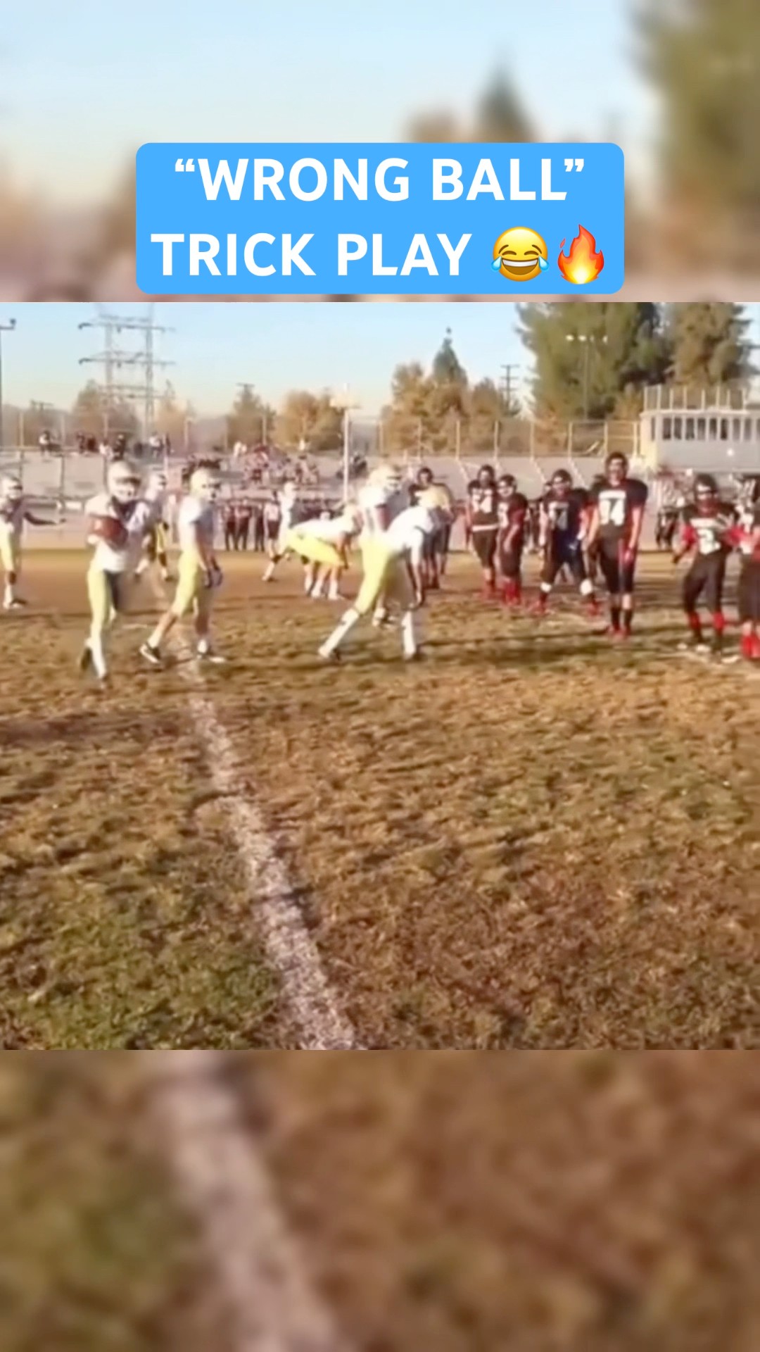 This trick play never gets old ?? #shorts