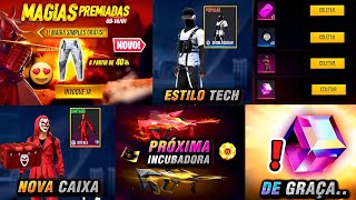 VAZOU!! TOP CRIMINAL VOLTANDO, 100 FRAGMENTOS, ESTILO TECH CALÇA ANGELICAL BRANCA E MAIS - FREE FIRE