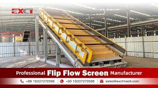 Flip Flow Screen Solves Screening Problems With Wet And Sticky Materials