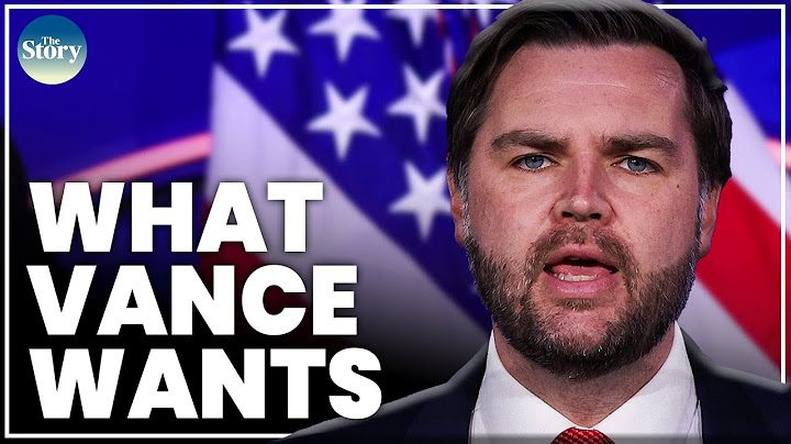 Who is the real JD Vance? | The Story