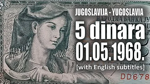 [ENG SUB] Banknote Review: Yugoslavia 5 dinars 1968. Reaper Woman