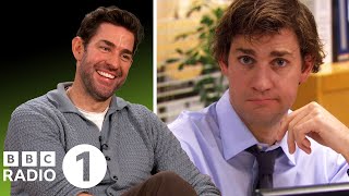 &quot;Not even Jim did that!&quot; IF&#39;s John Krasinski on Office bloopers and staring down the camera