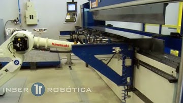 Machine Tending & End Forming with a Kawasaki ZX robot
