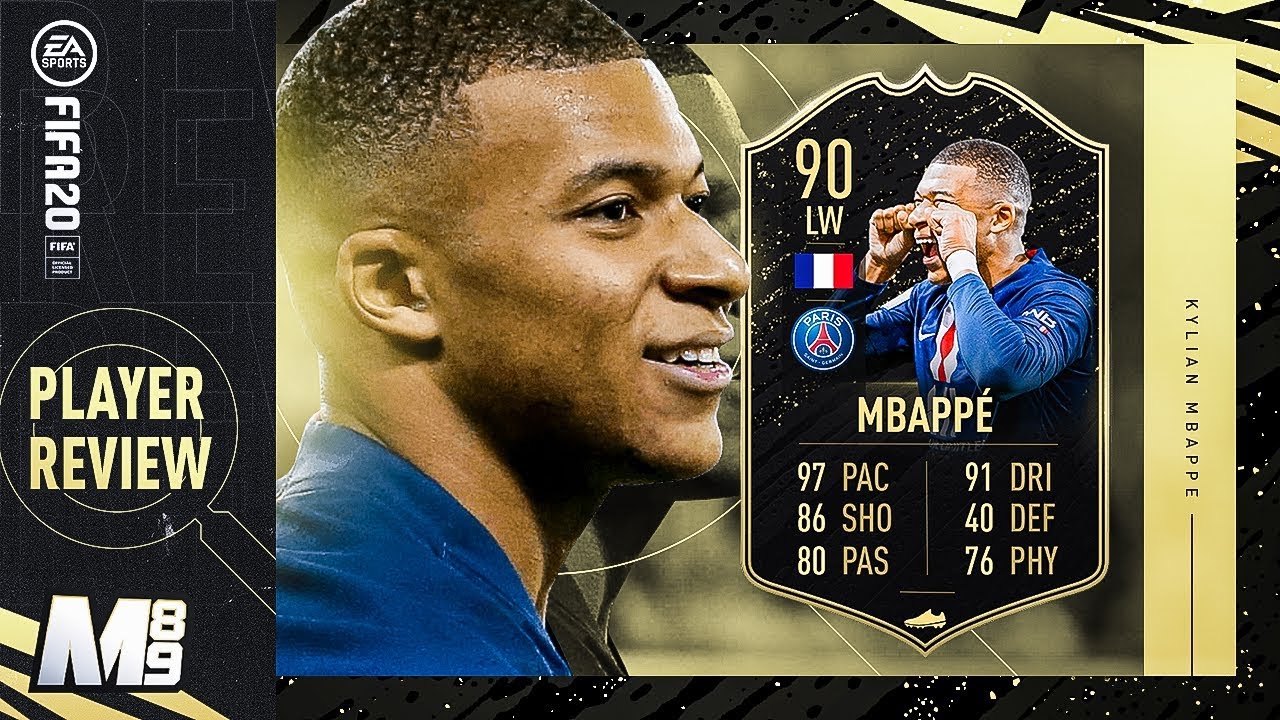 Fifa 20 If Mbappe Review 90 If Mbappe Player Review Fifa 20