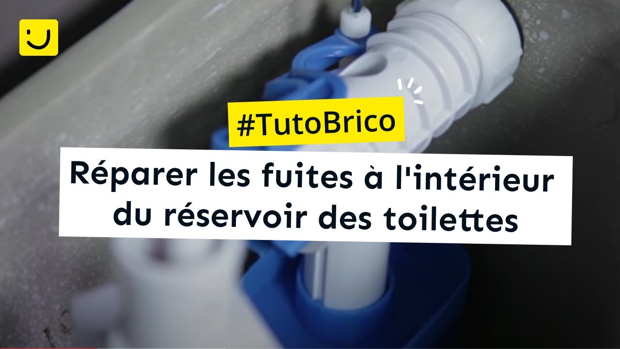 TUTO Réparer les fuites à l'intérieur du réservoir des toilettes YouTube — free download