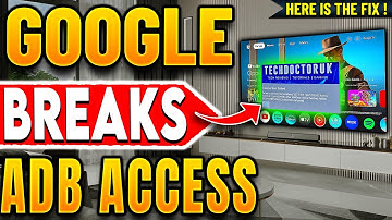 🔴Google Breaks ADB On Android TV 14 - Lets FIX IT NOW !